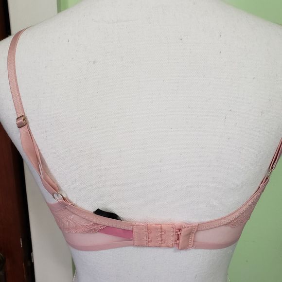 VINCE CAMUTO BEAUTIFUL LACE BRA SZ 34B - Picture 3 of 6